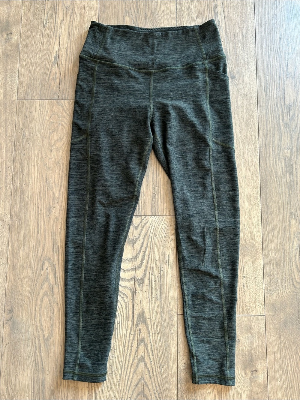 Victoria’s Secret High-Waist Active Leggings - Dark Heather Greenish Gray